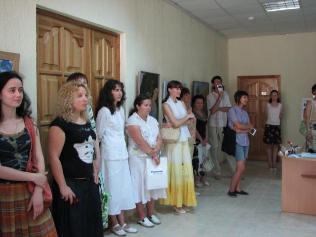 Открытие выставки